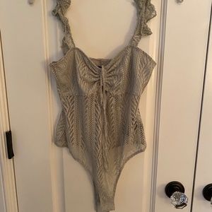Urban Outfitter Lace/Mesh Body Suit